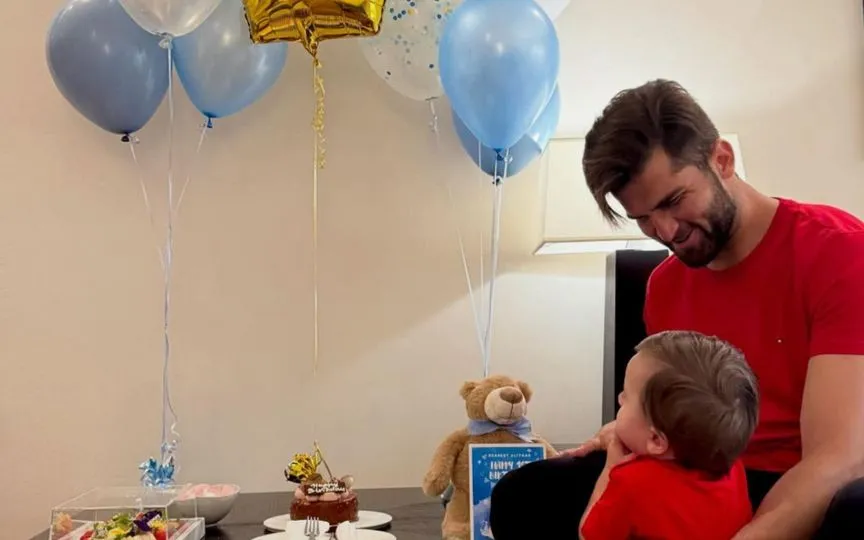 "Our Purest Joy": Shaheen Afridi Shares Heartfelt Message For Son Aliyar On 1st Birthday